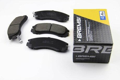 BP2573 BREMSI Комплект тормозных колодок, дисковый тормоз