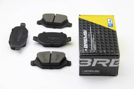 BP2890 BREMSI Комплект тормозных колодок, дисковый тормоз