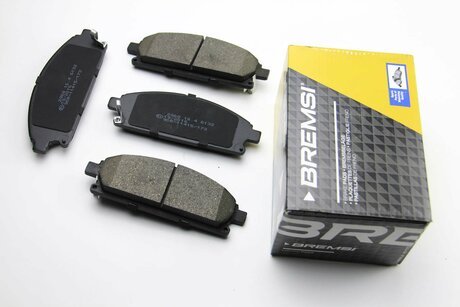 BP2968 BREMSI Гальмівні колодки перед. Nissan X-Trail 01-13/Pathfinder 97-04 (sumitomo) (159x56x16,4)