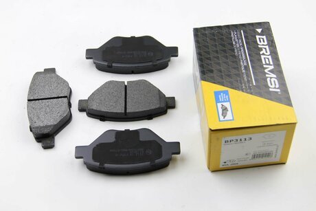 BP3113 BREMSI Комплект тормозных колодок, дисковый тормоз