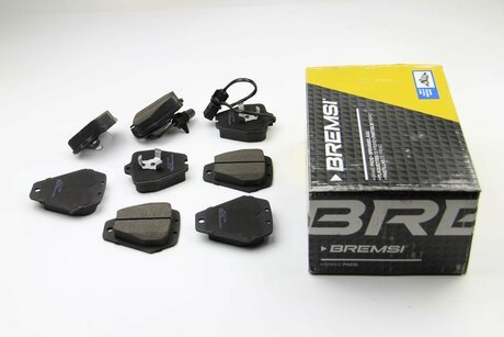 BP3119 BREMSI Комплект тормозных колодок, дисковый тормоз