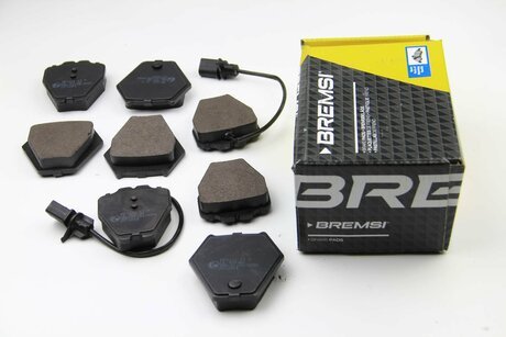 BP3121 BREMSI Комплект тормозных колодок, дисковый тормоз