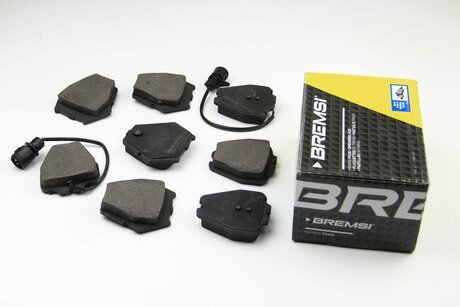 BP3149 BREMSI Комплект тормозных колодок, дисковый тормоз