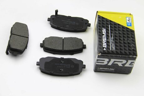 BP3204 BREMSI Комплект тормозных колодок, дисковый тормоз
