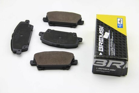 BP3245 BREMSI Комплект тормозных колодок, дисковый тормоз