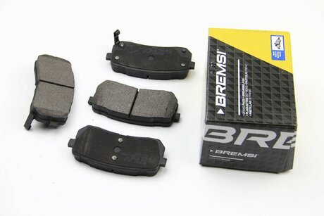 BP3337 BREMSI Комплект тормозных колодок, дисковый тормоз