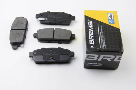 BP3406 BREMSI Комплект тормозных колодок, дисковый тормоз