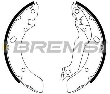 GF0733 BREMSI Гальмівні колодки зад. Hyundai Lantra 90-00/Coupe 96-02 (Mando)
