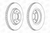 562103CH CHAMPION Гальмівний диск передній DACIA DOKKER, LODGY/ RENAULT CLIO, KANGOO, LAGUNA, MEGANE, SCÉNIC (фото 1)