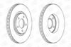 562292CH CHAMPION Гальмівний диск передній CHRYSLER GRAND VOYAGER, VOYAGER/ DODGE CARAVAN/  FIAT FREEMONT (фото 1)