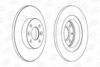 562293CH CHAMPION Гальмівний диск передній DACIA LOGAN, SANDERO/ RENAULT LOGAN, SANDERO, TWINGO/ SMART FORTWO (фото 1)