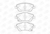 572524CH CHAMPION Колодки тормозные дисковые передние TOYOTA Auris () (фото 1)