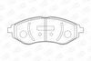 572539CH CHAMPION Колодки тормозные дисковые передние CHEVROLET AVEO / KALOS Hatchback (T200) 03-08 () (фото 1)