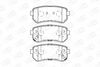572604CH CHAMPION Гальмівні колодки задні Hyuidai i20, i30, ix20, ix35, Tucson / KIA Sportage II, III (фото 1)