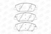 572607CH CHAMPION Колодки тормозные дисковые передние Hyundai santa Fe (06-) () (фото 1)