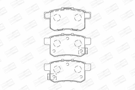 572626CH CHAMPION Колодки тормозные дисковые задні Honda Accord 2.0 (08-) ()