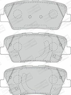 573823CH CHAMPION Гальмівні колодки задние KIA Stinger