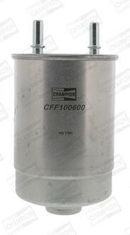 CFF100600 CHAMPION Фільтр паливний RENAULT /L600 (вир-во CHAMPION)