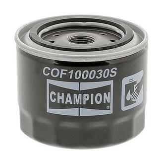 COF100030S CHAMPION Фільтр мастильний двигуна ВАЗ 2101-2107 2108-09 (низький 76мм) (вир-во CHAMPION)
