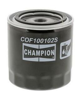 COF100102S CHAMPION Фільтр масляний двигуна ВАЗ 2101-07 2121-21213 21214 2129 2131 (високий 102мм) (вир-во CHAMPION)