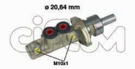 202-156 CIFAM Главный тормозной цилиндр