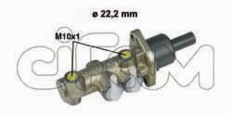202-279 CIFAM Главный тормозной цилиндр