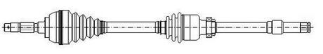 655-1069 CIFAM Приводной вал