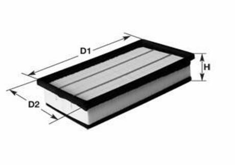 MA1379 CLEAN FILTERS Воздушный фильтр