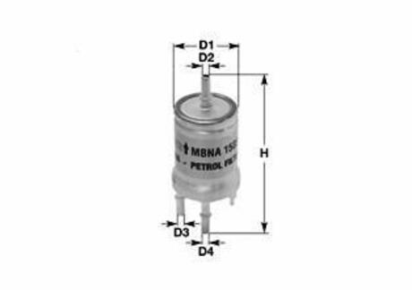 MBNA1556 CLEAN FILTERS Топливный фильтр