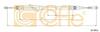 10.9831 COFLE Трос ручного гальма середній Vito (638) 96-03 (2925/2715) (фото 1)