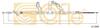 17.2583 COFLE Трос ручного гальма зад. Hyundai Tucson 04-10 Л. (1875/1575) (фото 1)