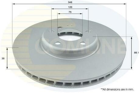 ADC1790VL COMLINE Тормозной диск