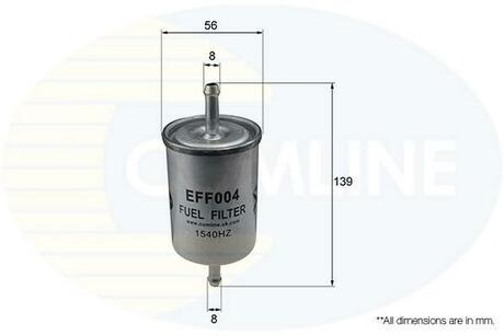 EFF004 COMLINE Топливный фільтр