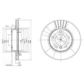 BG2623C Delphi Тормозной диск