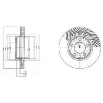 BG9949 Delphi Тормозной диск