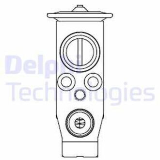 CB1003V Delphi Расширительный клапан, кондиционер