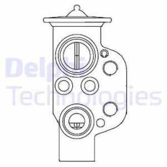 CB1004V Delphi Расширительный клапан, кондиционер