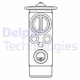 CB1024V Delphi Расширительный клапан, кондиционер