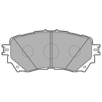 LP2487 Delphi Комплект тормозных колодок, дисковый тормоз