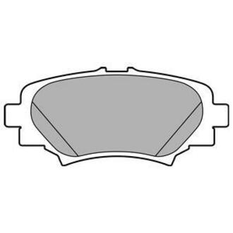 LP2702 Delphi Комплект тормозных колодок, дисковый тормоз