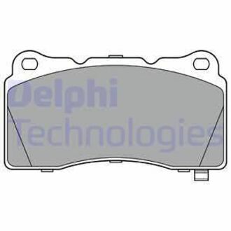 LP3362 Delphi TESLA Тормозные колодки передн.Tesla S 12-,Cadillac,Ford (з-ма Brembo)