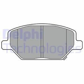 LP3371 Delphi Комплект тормозных колодок, дисковый тормоз