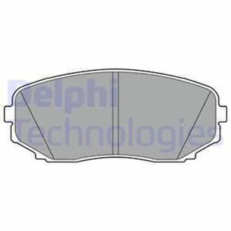 LP3399 Delphi Комплект тормозных колодок, дисковый тормоз
