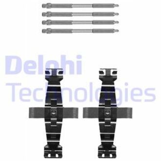 LX0674 Delphi Комплектующие, колодки дискового тормоза