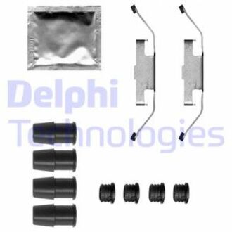 LX0683 Delphi Комплектуючі, колодки дискового тормоза