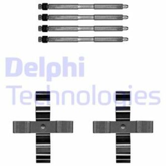LX0703 Delphi Комплектуючі, колодки дискового тормоза