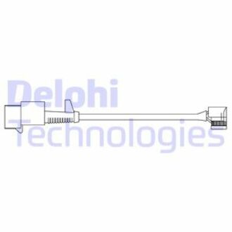 LZ0293 Delphi Сигнализатор, износ тормозных колодок