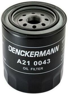 A210043 Denckermann Фільтр масляний TOYOTA LC 2.4-4.2 TD 88- (вир-во DENCKERMANN)