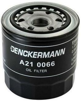A210066 Denckermann Фільтр масляний TOYOTA AVENSIS, COROLLA 2.0 D-4D 97- (вир-во DENCKERMANN)