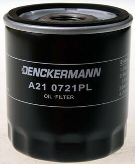 A210721PL Denckermann Фільтр масляний DODGE AVENGER, CALIBER 2.0 06- (вир-во DENCKERMANN)